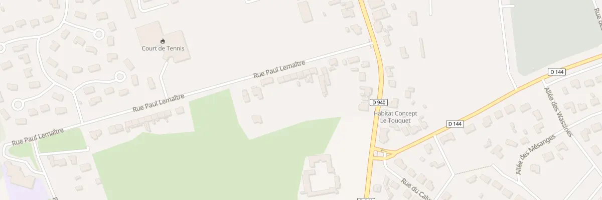 Plan du 119 Rue Paul Lemaitre à Cucq