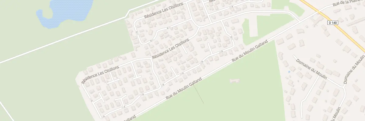 Plan du 263 Res Les Oisillons Rue Moulin G à Rang-du-Fliers