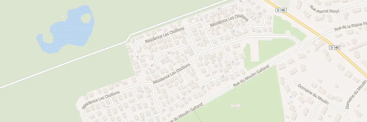 Plan du 282 Res Les Oisillons Rue Moulin G à Rang-du-Fliers