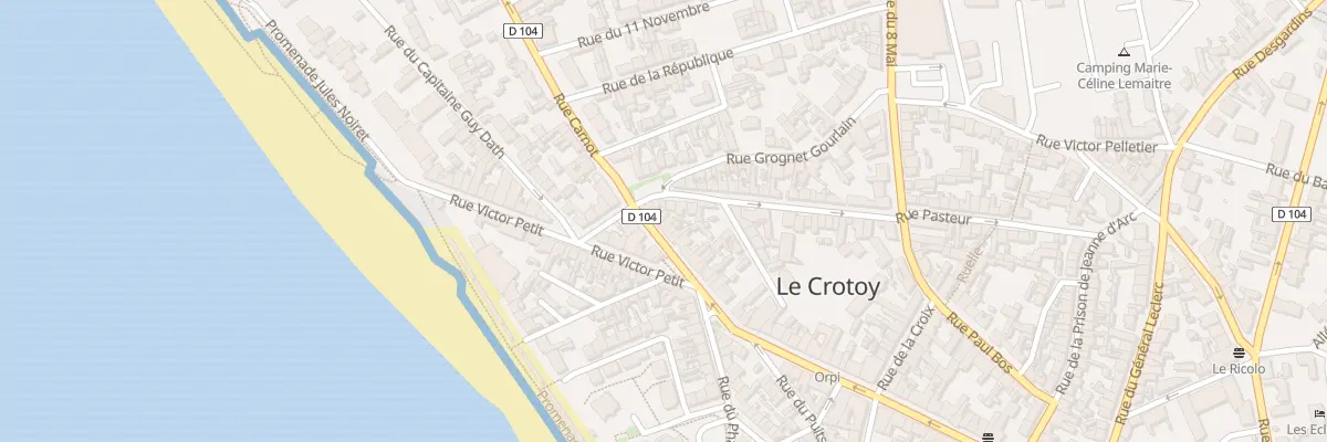 Plan du 26 Rue Henri Doidy au Crotoy