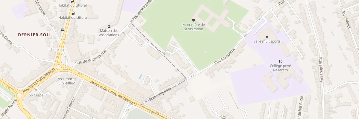 Plan du 5 Rue de Maquetra à Saint-Martin-Boulogne