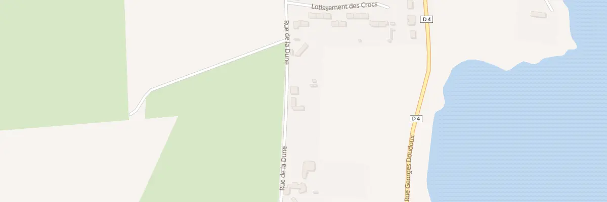 Plan du 310 Rue de la Dune au Crotoy