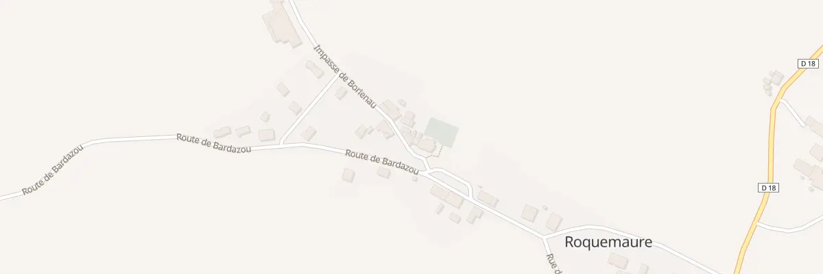 Plan du 75 Pl de l’Eglise à Roquemaure