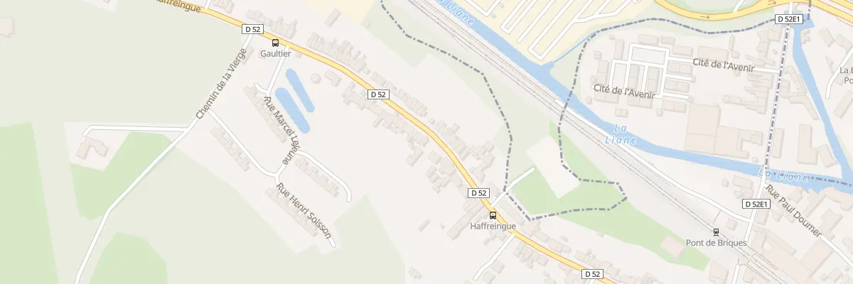 Plan du 55 Rue Haffreingue à Saint-Étienne-au-Mont