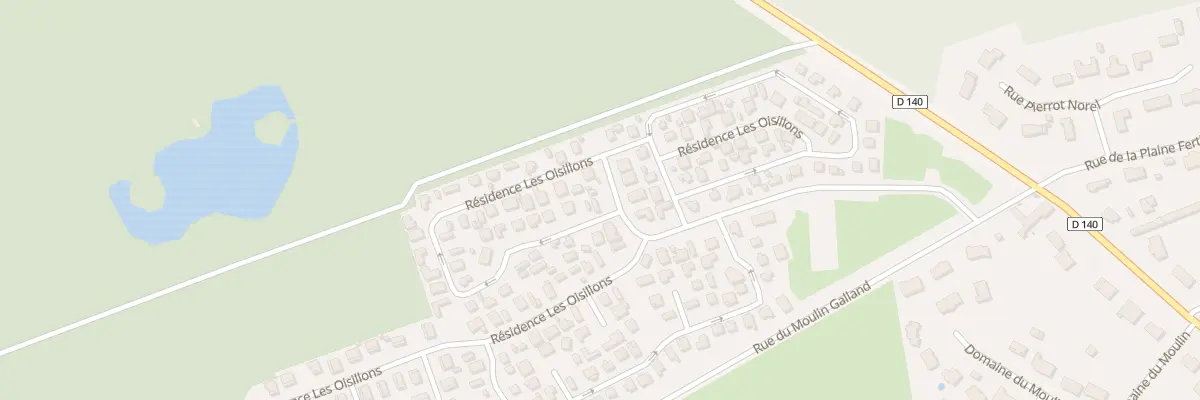Plan du 86 Res Les Oisillons Rue Moulin G à Rang-du-Fliers