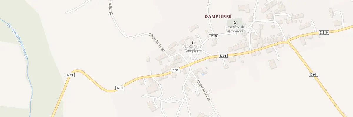 Plan du 5108 Dampierre à Gargilesse-Dampierre