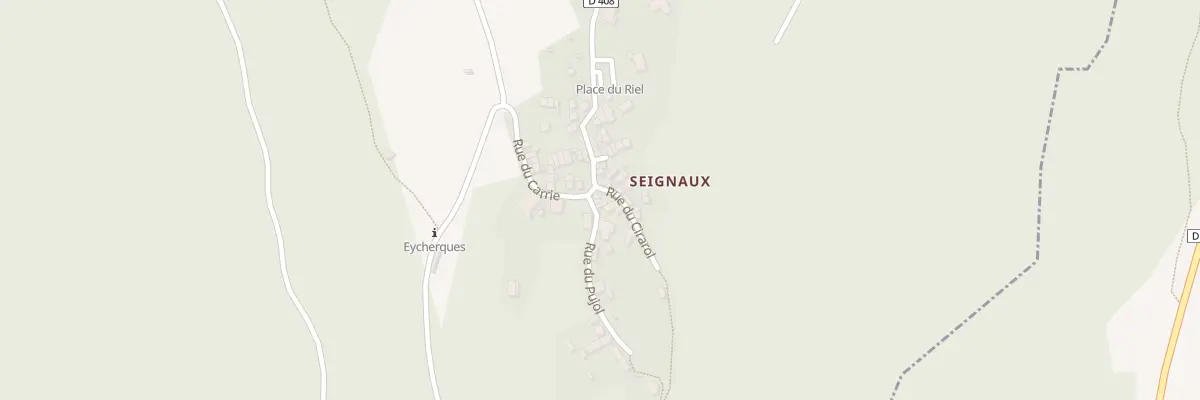 Plan du 110 Seignaux à Montoulieu