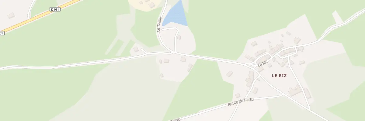 Plan du 4 Le Ris à Colondannes