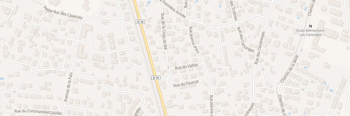 Plan du 11 Rue de la Croix du Ble à Pamiers