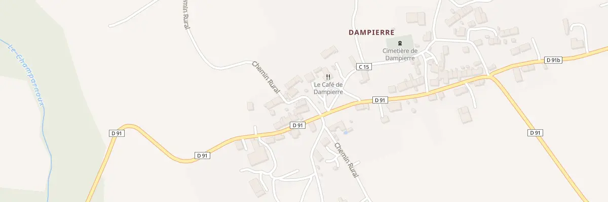 Plan du 5109 Dampierre à Gargilesse-Dampierre