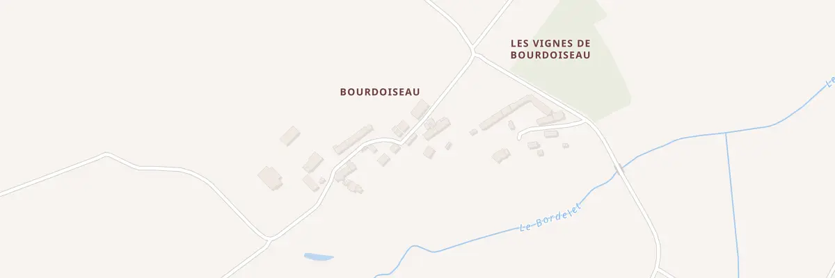 Plan du 5 Bourdoiseau à Poulaines