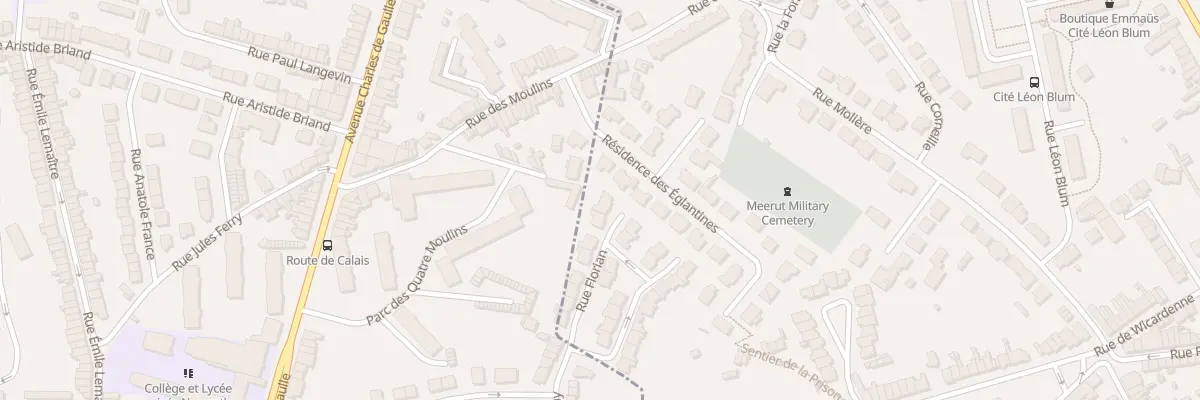Plan du 8 Rue Florian à Saint-Martin-Boulogne