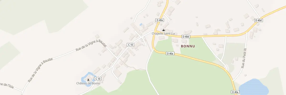 Plan du 5 Rue du Château à Cuzion