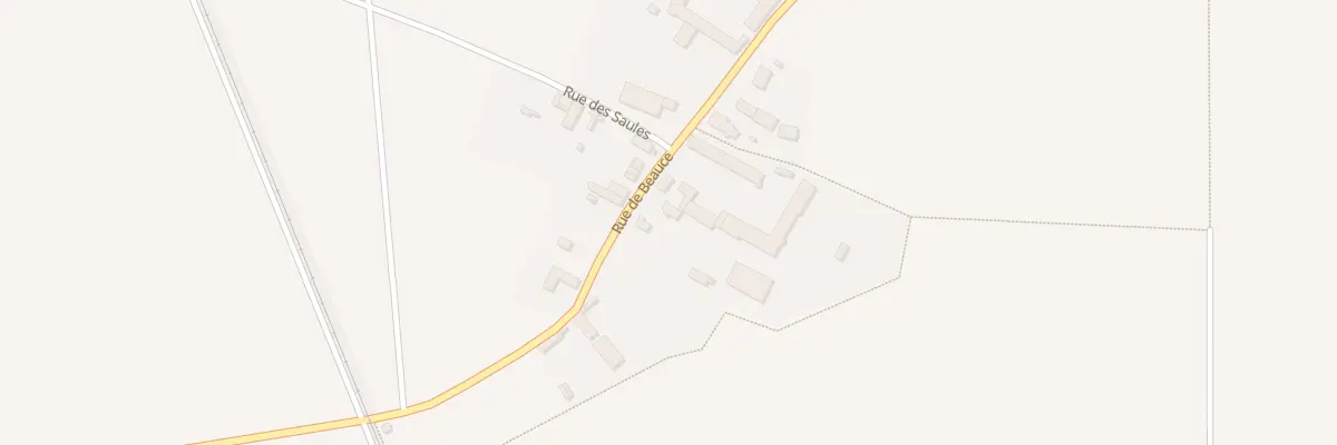 Plan du 7 Rue de Beauce à Beauvilliers