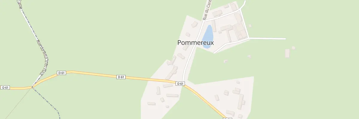 Plan du 50 Rue du Centre à Pommereux