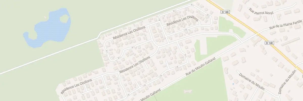 Plan du 284 Res Les Oisillons Rue Moulin G à Rang-du-Fliers