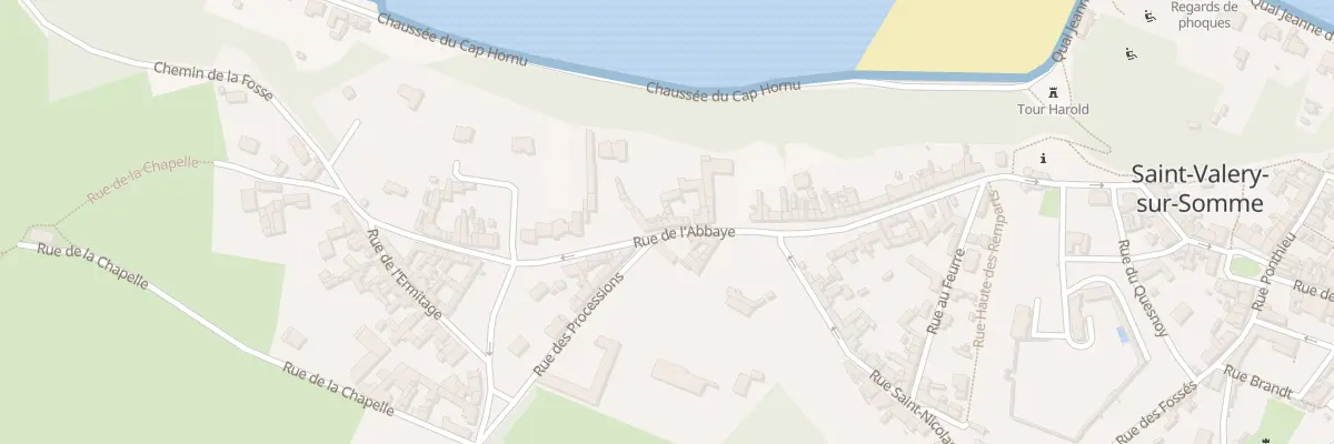 Plan du 54B Rue de l’Abbaye à Saint-Valery-sur-Somme