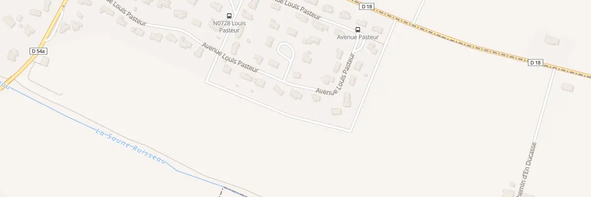 Plan du 24 Av Louis Pasteur à Sainte-Foy-d’Aigrefeuille