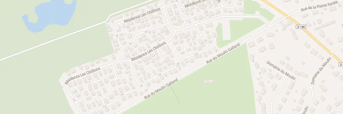 Plan du 265 Res Les Oisillons Rue Moulin G à Rang-du-Fliers