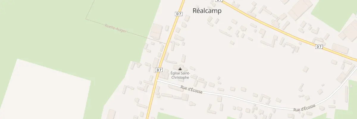 Plan du 5155 L’Eglise à Réalcamp