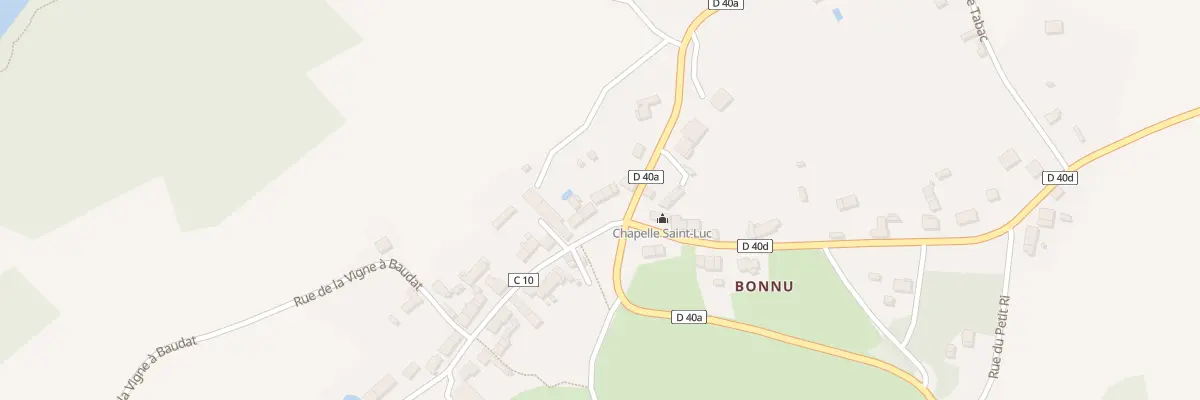 Plan du 4 Pl de la Chapelle à Cuzion
