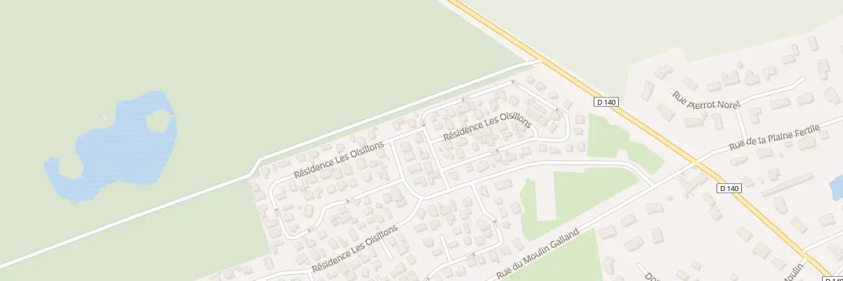 Plan du 56 Res Les Oisillons Rue Moulin G à Rang-du-Fliers