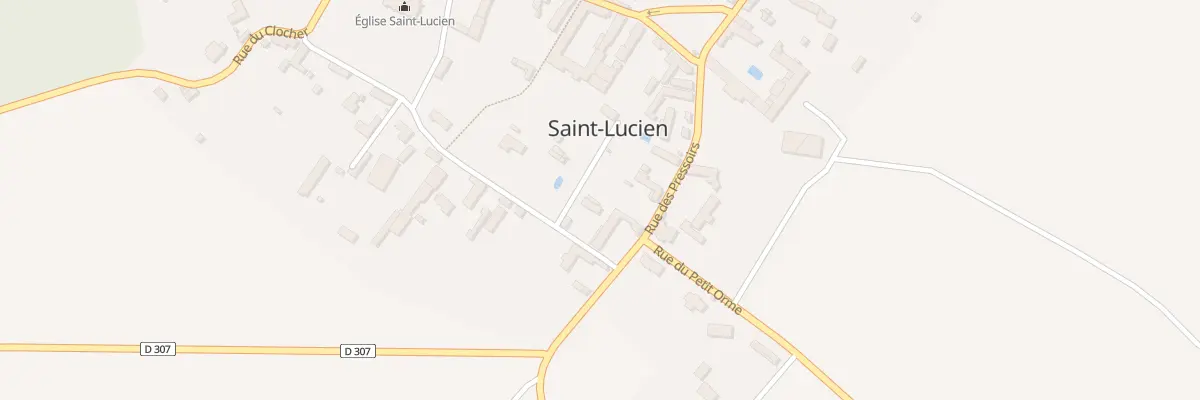 Plan du 4 Rue du Presbytere à Saint-Lucien