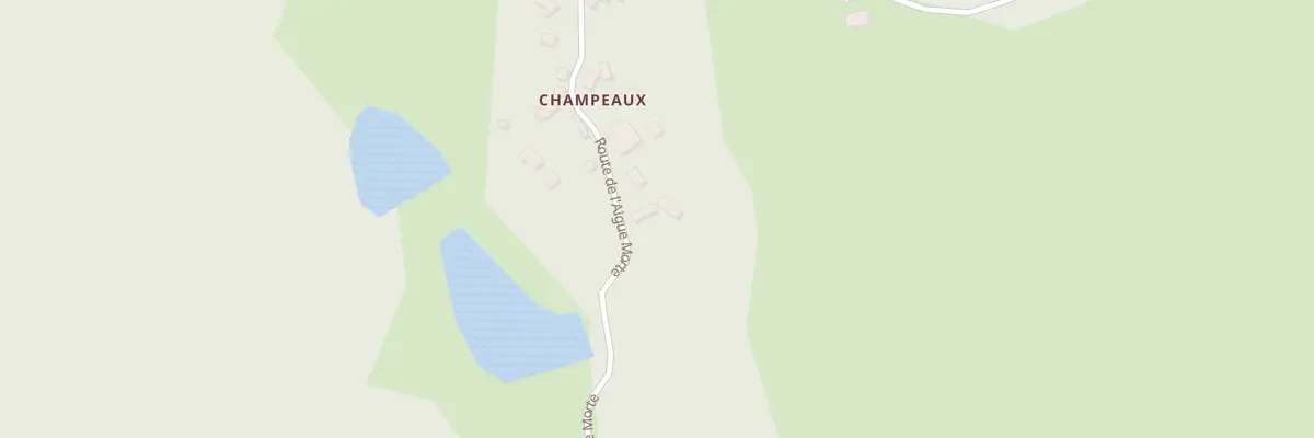 Plan du 5159 Champeaux à Chanteix
