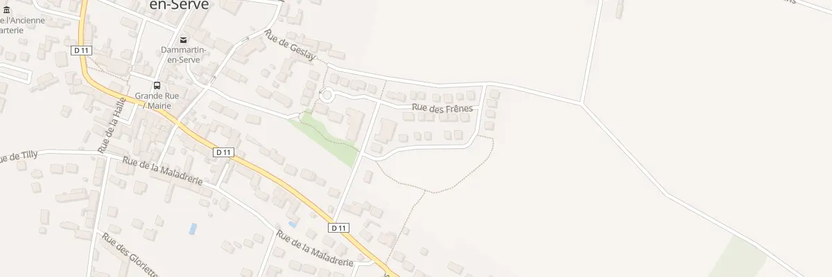 Plan du 26 Rue des Frênes à Dammartin-en-Serve