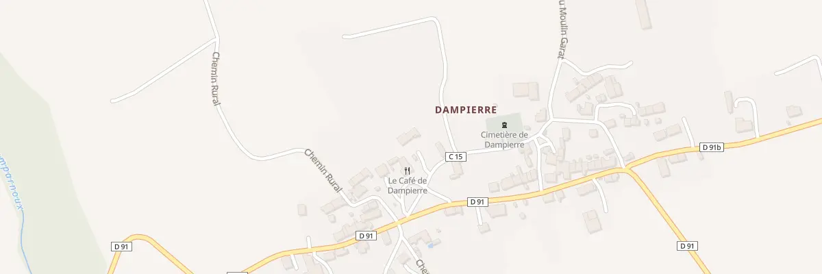 Plan du 5115 Dampierre à Gargilesse-Dampierre