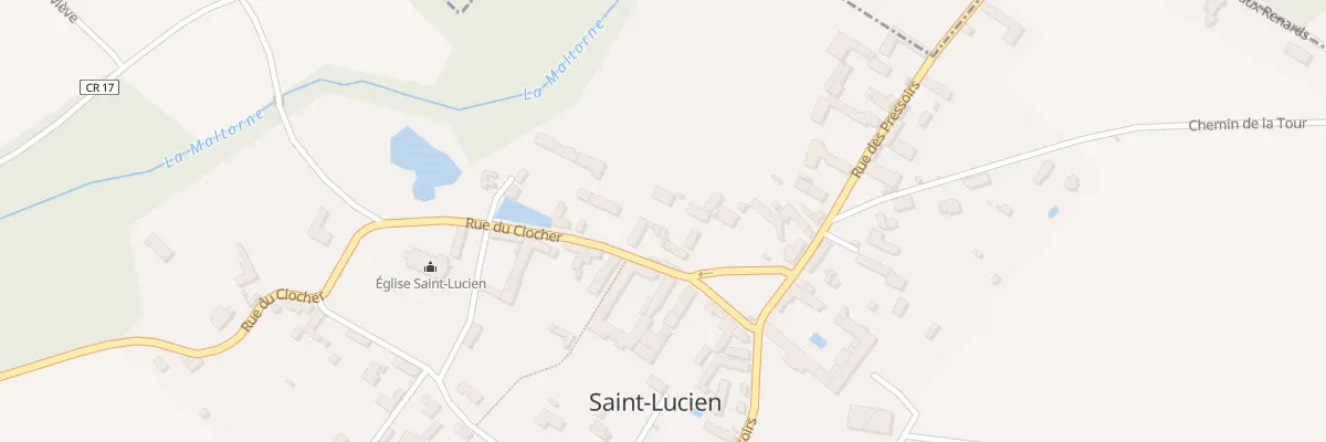 Plan du 8 Pl des Tilleuls à Saint-Lucien