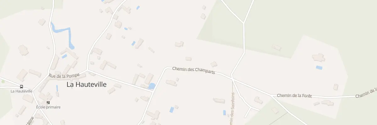 Plan du 5 Che des Champarts à La Hauteville