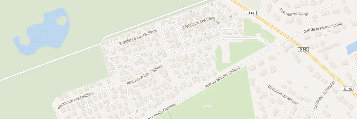 Plan du 205 Res Les Oisillons Rue Moulin G à Rang-du-Fliers
