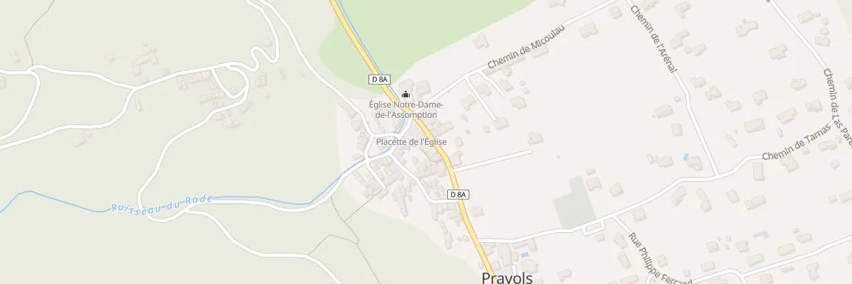 Plan du 3 Av des Guerilleros Espagnols à Prayols