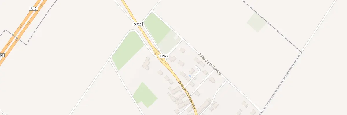 Plan du 236 Rue de Chateaudun à Beaugency