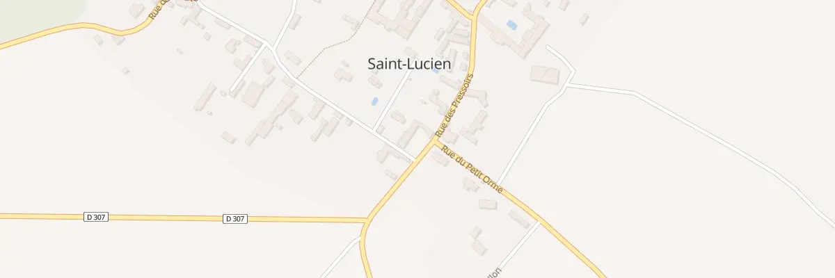 Plan du 2 Rue du Presbytere à Saint-Lucien