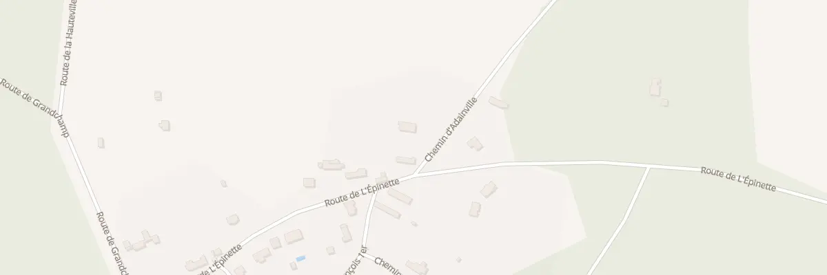 Plan du 13 Rte de l’Epinette à La Hauteville
