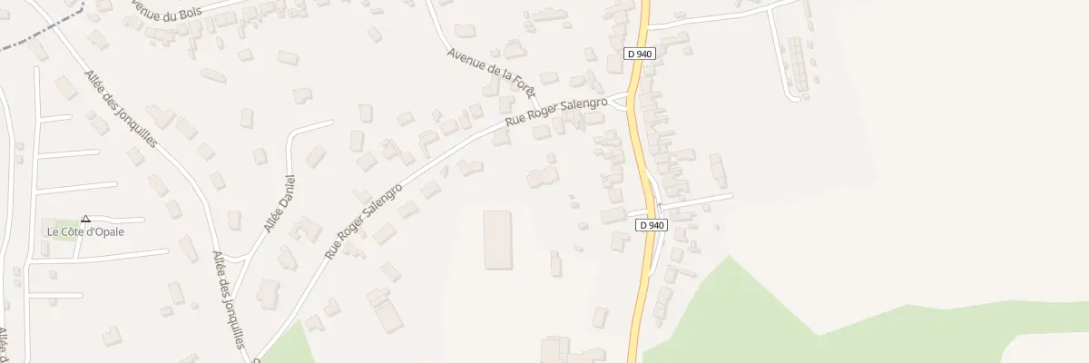 Plan du 85 Rue Roger Salengro à Cucq
