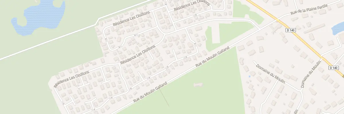 Plan du 216 Res Les Oisillons Rue Moulin G à Rang-du-Fliers