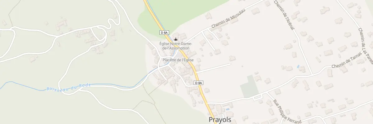 Plan du 5 Av des Guerilleros Espagnols à Prayols
