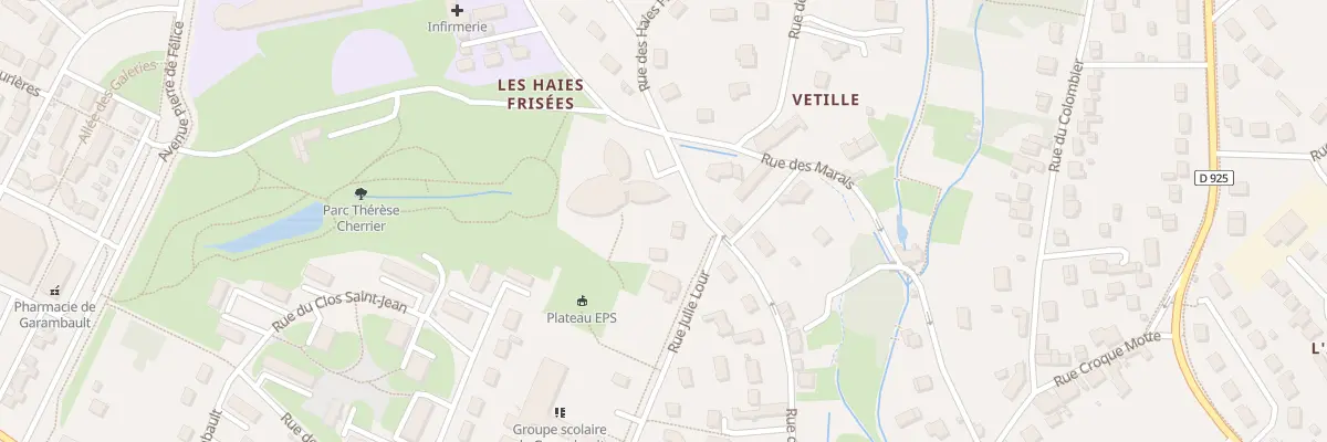 Plan du 2 Rue Julie Lour à Beaugency