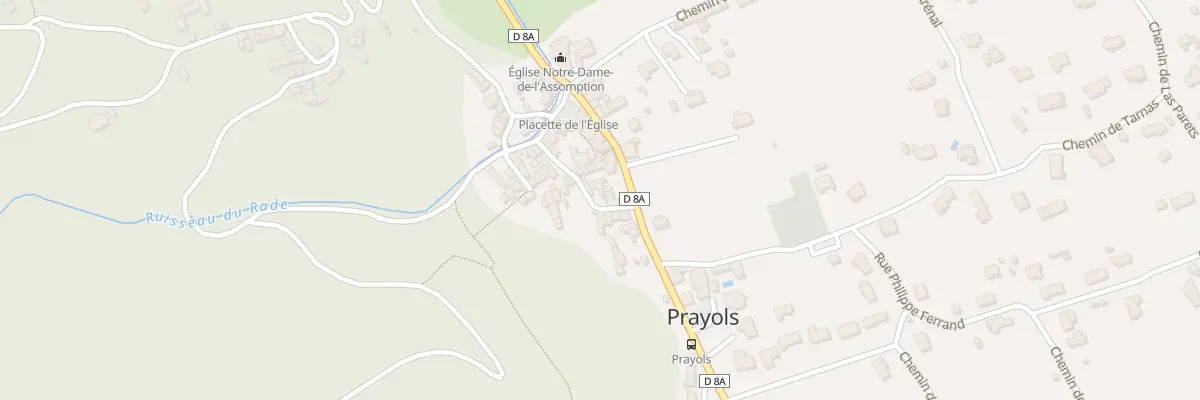 Plan du 186 Rue du Coural à Prayols