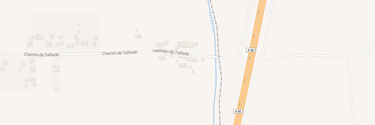 Plan du 6 Ham de la Taillade au Vernet