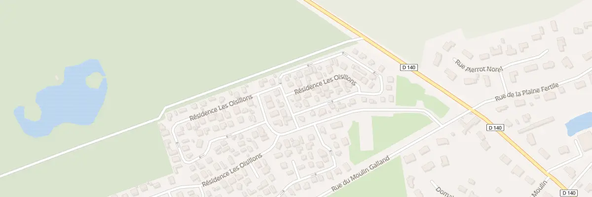Plan du 28 Res Les Oisillons Rue Moulin G à Rang-du-Fliers