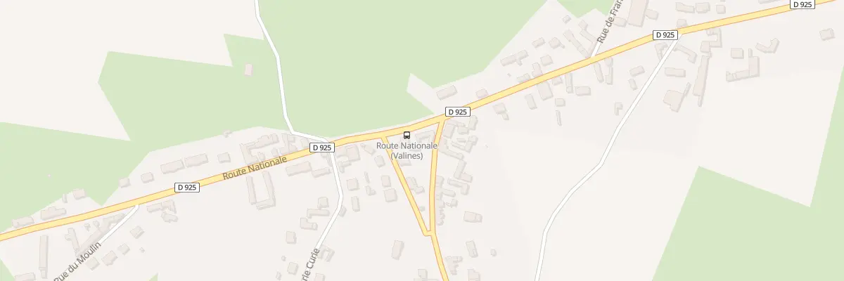 Plan du 42 Rte Nationale à Valines