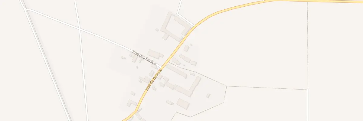 Plan du 1B Rue de Beauce à Beauvilliers