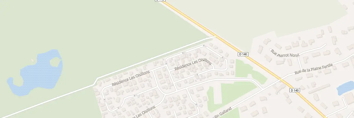 Plan du 45 Res Les Oisillons Rue Moulin G à Rang-du-Fliers