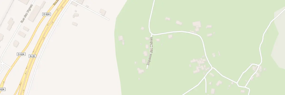 Plan du 3 Imp des Chênes à Saint-Jean-de-Verges