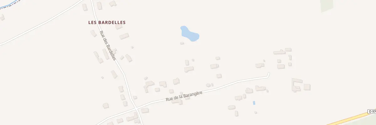 Plan du 11 Rue de la Barangère à Gièvres