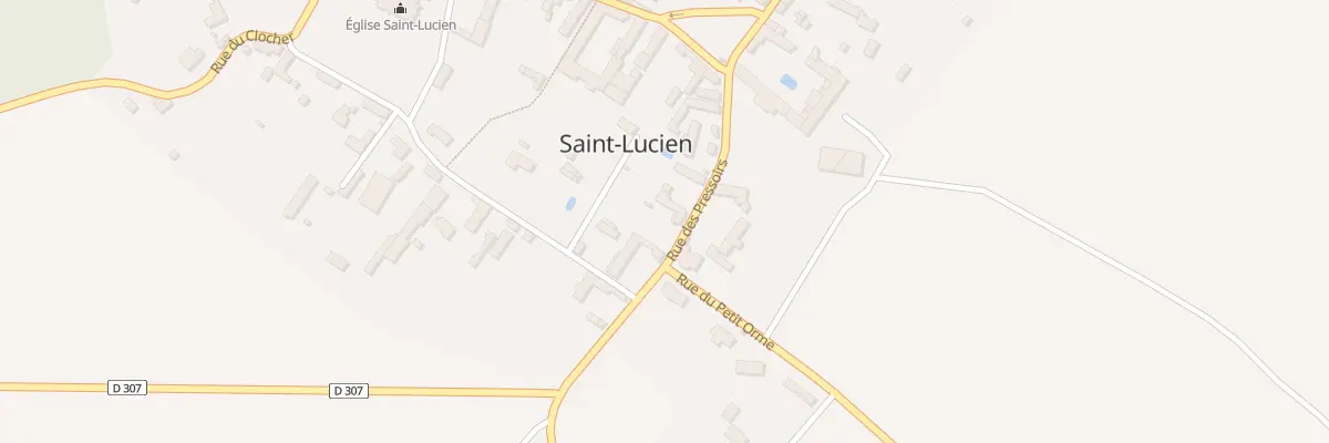 Plan du 24 Rue des Pressoirs à Saint-Lucien